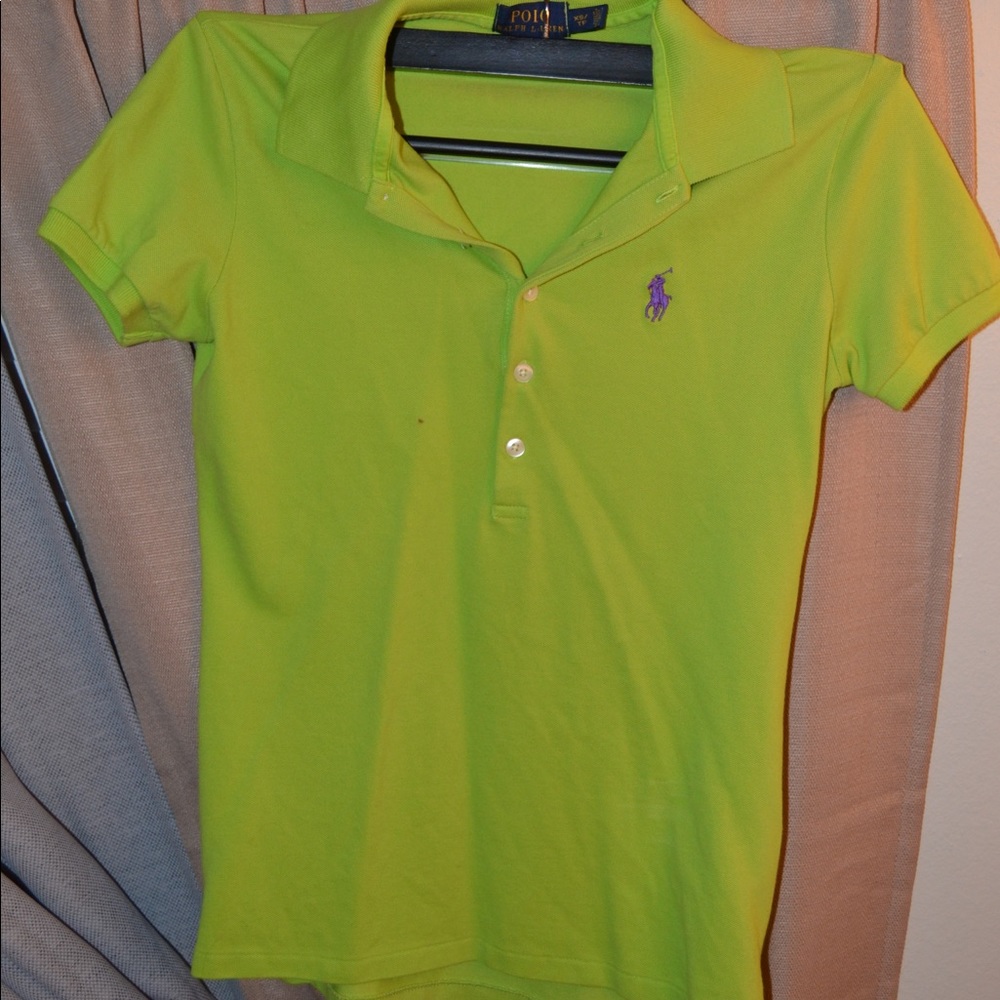 Polo collar top